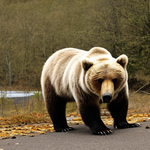 A bear