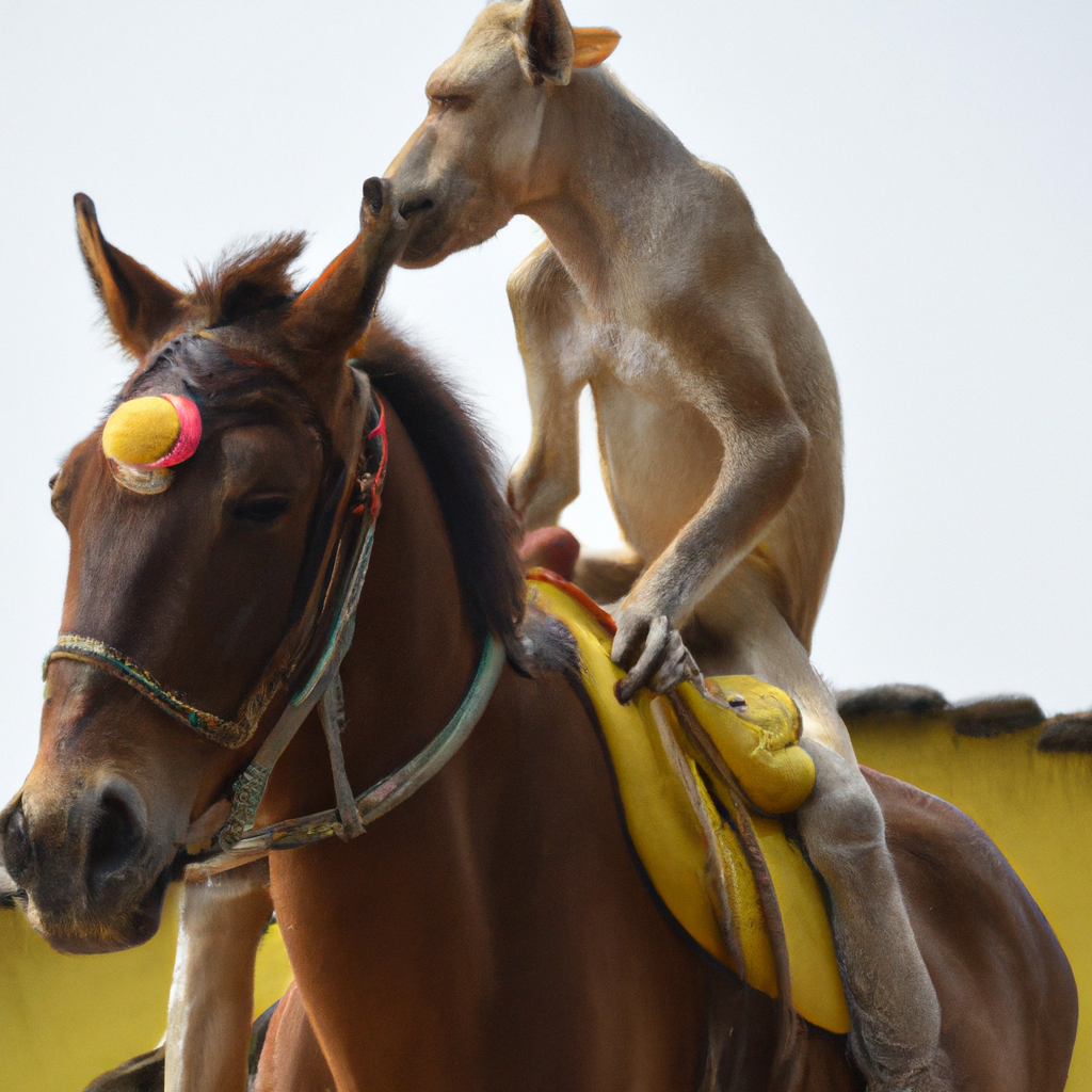 Monkey Sitting on the Horse, not this time