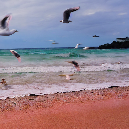 Pink Sandy Beach